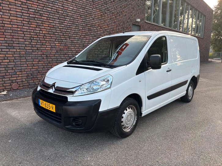 CITROEN JUMPY 2.0 HDI 128PK BJ2016 3-ZITS CRUISE AIRCO 6BAK, Auto's, Bestelwagens en Lichte vracht, Particulier, ABS, Airconditioning