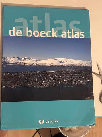 Boeck atlas soft cover, Autres niveaux, Comme neuf, De Boeck, Enlèvement
