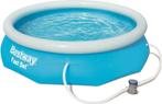 Piscine avec pompe BESTWAY FAST SET 3,05 x 0,66 m - NEUVE, Ophalen of Verzenden, Overige typen