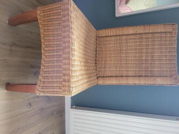 Rotan stoelen 6 stuks, Enlèvement, Utilisé, Osier ou Rotin, Cinq, Six Chaises ou plus