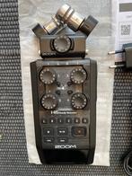 Zoom H6 Handy Recorder Zwart + Transfo, Audio, Tv en Foto, Bandrecorder, Ophalen of Verzenden