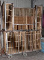 Haut charriot cage avec séparateur, multi fonctionnel !, Enlèvement