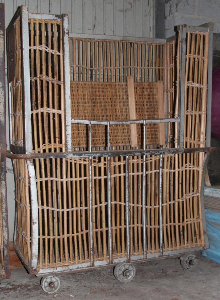 Haut charriot cage avec séparateur, multi fonctionnel !, Antiek en Kunst, Curiosa en Brocante, Ophalen