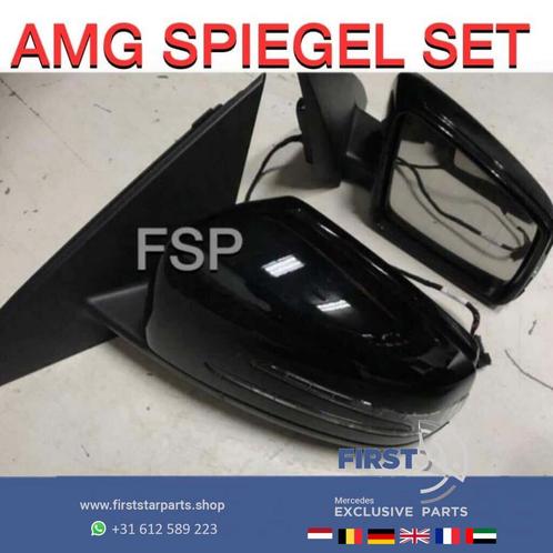 W176 AMG spiegel set A Klasse zijspiegel zwart buitenspiegel, Autos : Pièces & Accessoires, Rétroviseurs