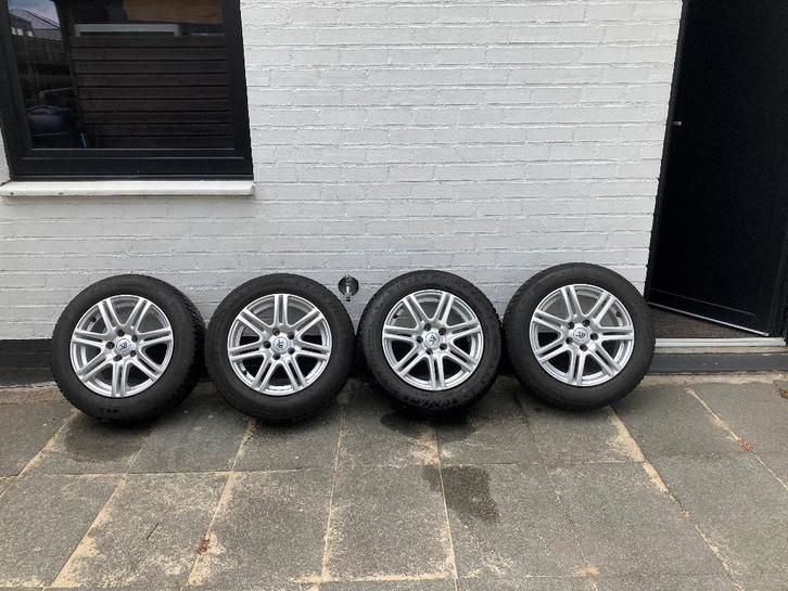 Winterset (banden + velgen) 7mm! (VW, Audi, Skoda,...), Autos : Pièces & Accessoires, Pneus & Jantes, Pneu(s), Pneus hiver, 16 pouces