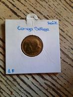 Belgisch-Congo, Frankrijk, 1949, Ophalen of Verzenden, Munten