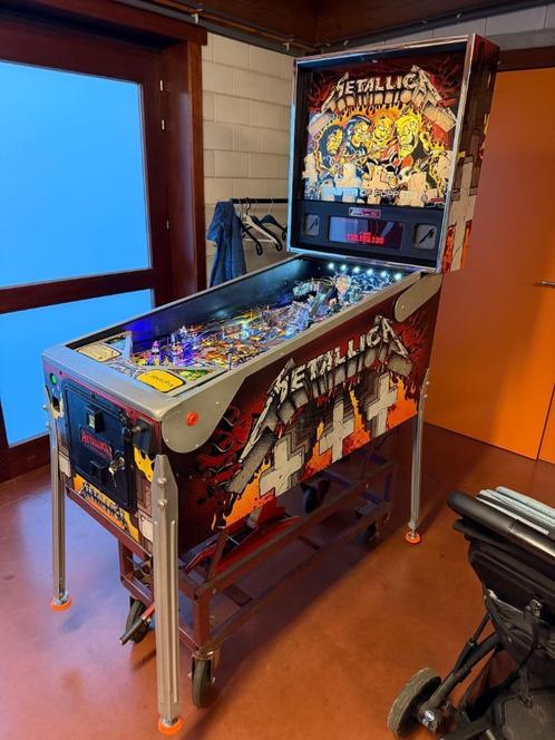 Flipperkast Metallica Master of Puppets LE, Verzamelen, Automaten | Flipperkasten, Zo goed als nieuw, Dot-matrix, Flipperkast