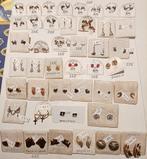 Boucles d'oreille plaqué or / argent sans pierre NEUVES, Nieuw, Overige materialen, Ophalen of Verzenden, Overige kleuren