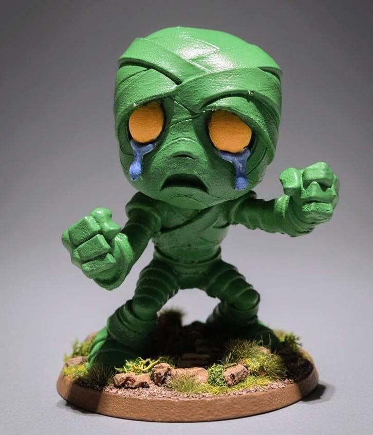 Figurine Amumu - League of Legends - Fait Main (13cm), Hobby & Loisirs créatifs, Modélisme | Figurines & Dioramas, Neuf, Personnage ou Figurines