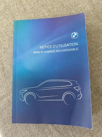 FR notice d'utilisation BMWX1 hybride hardcopy beschikbaar voor biedingen
