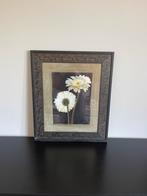 Mooie schilderij van witte bloemen, Ophalen, Zo goed als nieuw, Schilderij