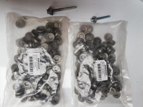 Afdekplaatjes voor dakplaten of gevelplaten met zeskant kop., Doe-het-zelf en Bouw, Dakpannen en Dakbedekking, Nieuw, Grijs, Ophalen of Verzenden
