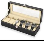 Coffret pour montre avec 6 emplacement disponible, Bijoux, Sacs & Beauté, Envoi, Neuf