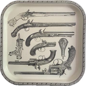 Vintage dienblad Piero Fornasetti beschikbaar voor biedingen