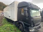 IVECO EuroCargo euro5 Clima 5-PLACES 52m3+LIFT DHOLANDIA, Auto's, Euro 5, Achterwielaandrijving, 8 cilinders, Leder en Stof