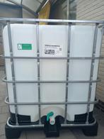 Ibc containers, regenton, watervat 1000 liter, Tuin en Terras, Ophalen, Zo goed als nieuw, Kunststof
