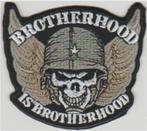 Brotherhood is Brotherhood stoffen opstrijk patch embleem, Motos, Accessoires | Autocollants