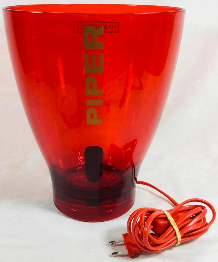Piper Heidsieck design ijsemmer tafellamp, Antiek en Kunst, Kunst | Designobjecten, Ophalen of Verzenden