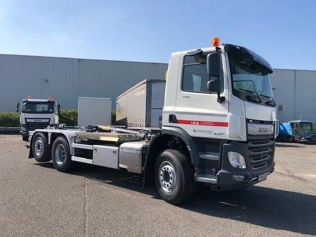 DAF CF 450 450 FAN 6X2 axle with HYVA Loader 20-53-S, Auto's, Vrachtwagens, Particulier, ABS, Achteruitrijcamera, Adaptive Cruise Control