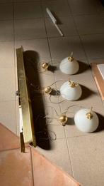Luster met 3 hanglampen, Huis en Inrichting, Lampen | Kroonluchters, Ophalen
