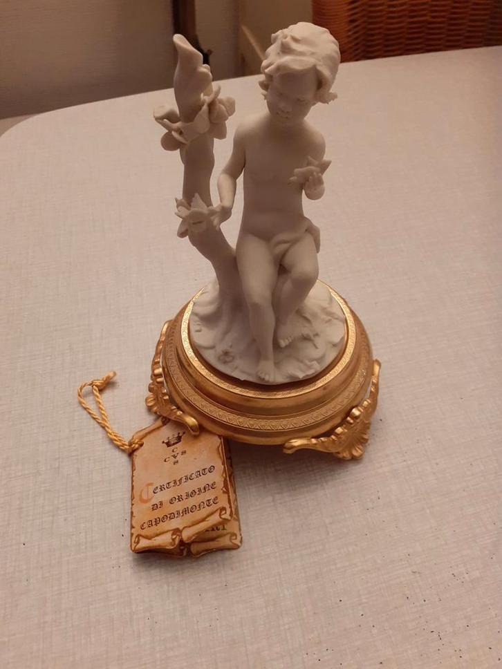 Capodimonte engel, exclusive Lumedart., Antiek en Kunst, Antiek | Porselein, Ophalen of Verzenden