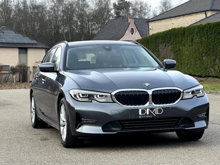 BMW 318dA Navi zetelverw CarPlay dodehoeksensor 1J GARANTIE, Auto's, BMW, Bedrijf, Te koop, 3 Reeks, ABS, Adaptieve lichten, Airbags