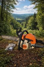 Scie à chaîne à essence Stihl MS211C 35 cm avec 2 nouvelles, Jardin & Terrasse, Enlèvement