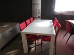 Nieuw tafel + 6 stoelen = 240 euro compleet., Ophalen