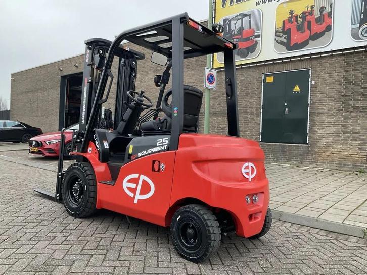 EP EFL253 B 2500KG 4.80METER HEFTRUCK, Zakelijke goederen, Machines en Bouw | Heftrucks en Intern transport, Heftruck, Overige aandrijving