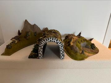Paysage du train miniature (tunnel et montagne), Enlèvement ou Envoi, Utilisé, Nature, Märklin