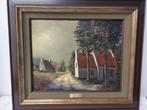 Mooi olieverf-schilderij te koop Heirman Edgard (1919 - 200, Antiek en Kunst, Ophalen