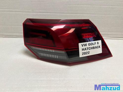 VW GOLF 8 Hatchback rechts buiten achterlicht 2019+, Auto-onderdelen, Verlichting, Volkswagen, Gebruikt, Ophalen of Verzenden