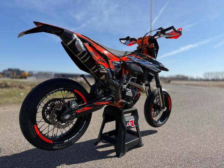 KTM 450/500 EXC Supermoto Supermotard A2 rijbewijs 2016, Motoren, Motoren | KTM, Bedrijf, SuperMoto, 12 t/m 35 kW, LED Verlichting