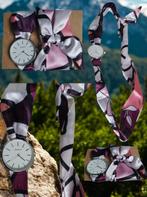 Ernest Strik armband Horloge – Roze, Verzenden, Nieuw, Roze, Overige materialen
