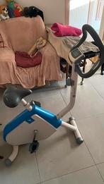 Hometrainer met bandweerstand blauw, Enlèvement, Comme neuf, Synthétique, Vélo d'appartement