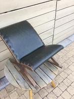 Retro voetbankje jaren 70, Huis en Inrichting, Fauteuils, Ophalen, Gebruikt, Retro jaren 70