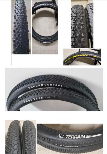 Opruiming banden mtb & gravel einde hobby beschikbaar voor biedingen