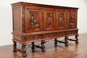  dressoir  style renaissance espagnol beschikbaar voor biedingen