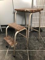 Antieke keukentrapje, Ophalen, Gebruikt