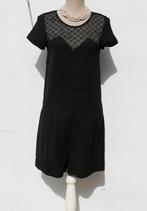 Prachtige zwarte jumpsuit maat S, Zwart, Ophalen of Verzenden, Zo goed als nieuw, Maat 36 (S)