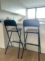 Barkrukken (2 stuks), Huis en Inrichting, 2 krukken, Ophalen, Zo goed als nieuw, Hout