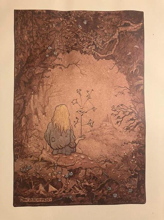 Jan Vercammen - La contrainte du temps, Antiquités & Art, Art | Peinture | Abstraite, Enlèvement ou Envoi