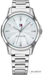 WEG=WEG!!! GOED ALS NIEUW TOMMY HILFIGER HORLOGE + DOOS, Overige merken, Staal, Staal, Verzenden