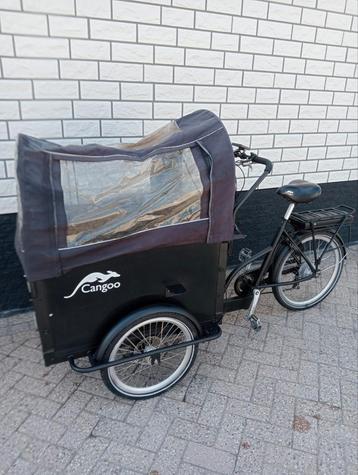 Cangoo elektrische bakfiets nieuwe batterij jaar garantie  beschikbaar voor biedingen