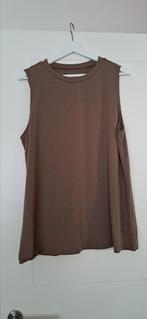 Débardeur marron et jaune moutarde grande taille, Enlèvement ou Envoi, Porté, Taille 46/48 (XL) ou plus grande