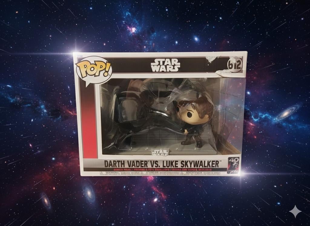 Funko Pop! Star Wars – Dark Vador vs Luke Skywalker (612), Enlèvement ou Envoi, Neuf, Figurine
