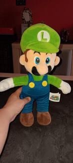 Luigi knuffel 35 cm, Comme neuf, Enlèvement ou Envoi