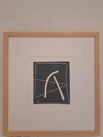 Raoul De Keyser - linogravure "P", Antiquités & Art, Art | Lithographies & Sérigraphies, Enlèvement ou Envoi