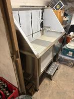 Inox Hondenbad - nieuwstaat - particulier en professioneel, Dieren en Toebehoren, Ophalen, Zo goed als nieuw