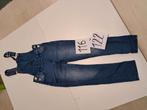 Jeans salopet  116-122, Kinderen en Baby's, Ophalen of Verzenden, Zo goed als nieuw